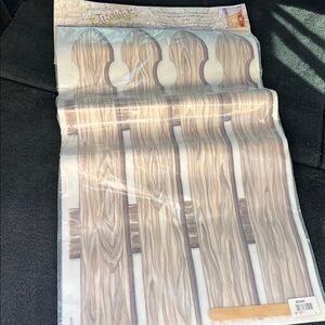 Tatouage picket fence rub on transfers flowers and butterflies